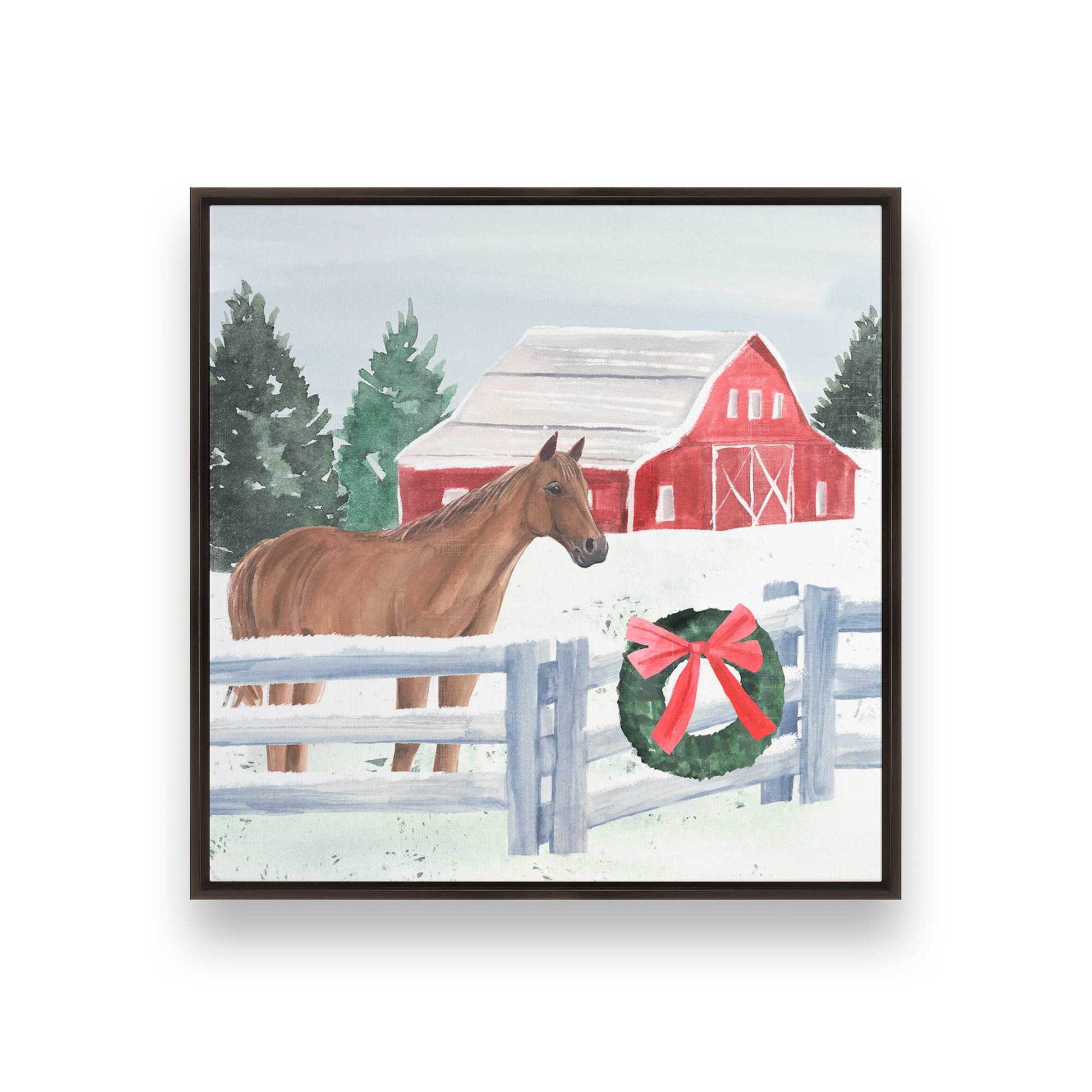 [Color:Espresso], Picture of art in a Espresso frame