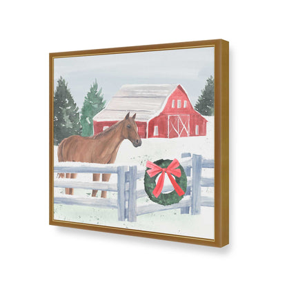 [Color:Polished Gold], Picture of art in a Polished Gold frame of the corner