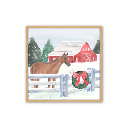 [Color:American Maple], Picture of art in an American Maple frame