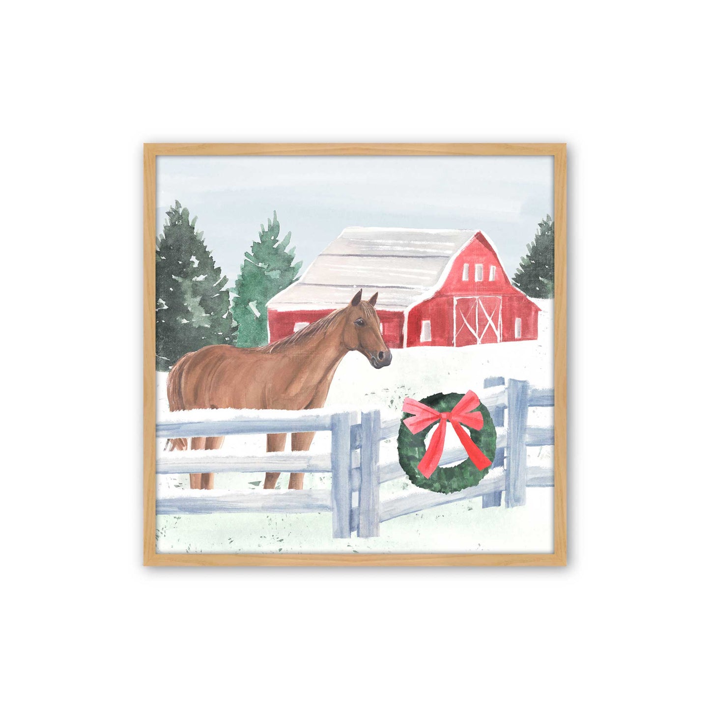 [Color:American Maple], Picture of art in an American Maple frame