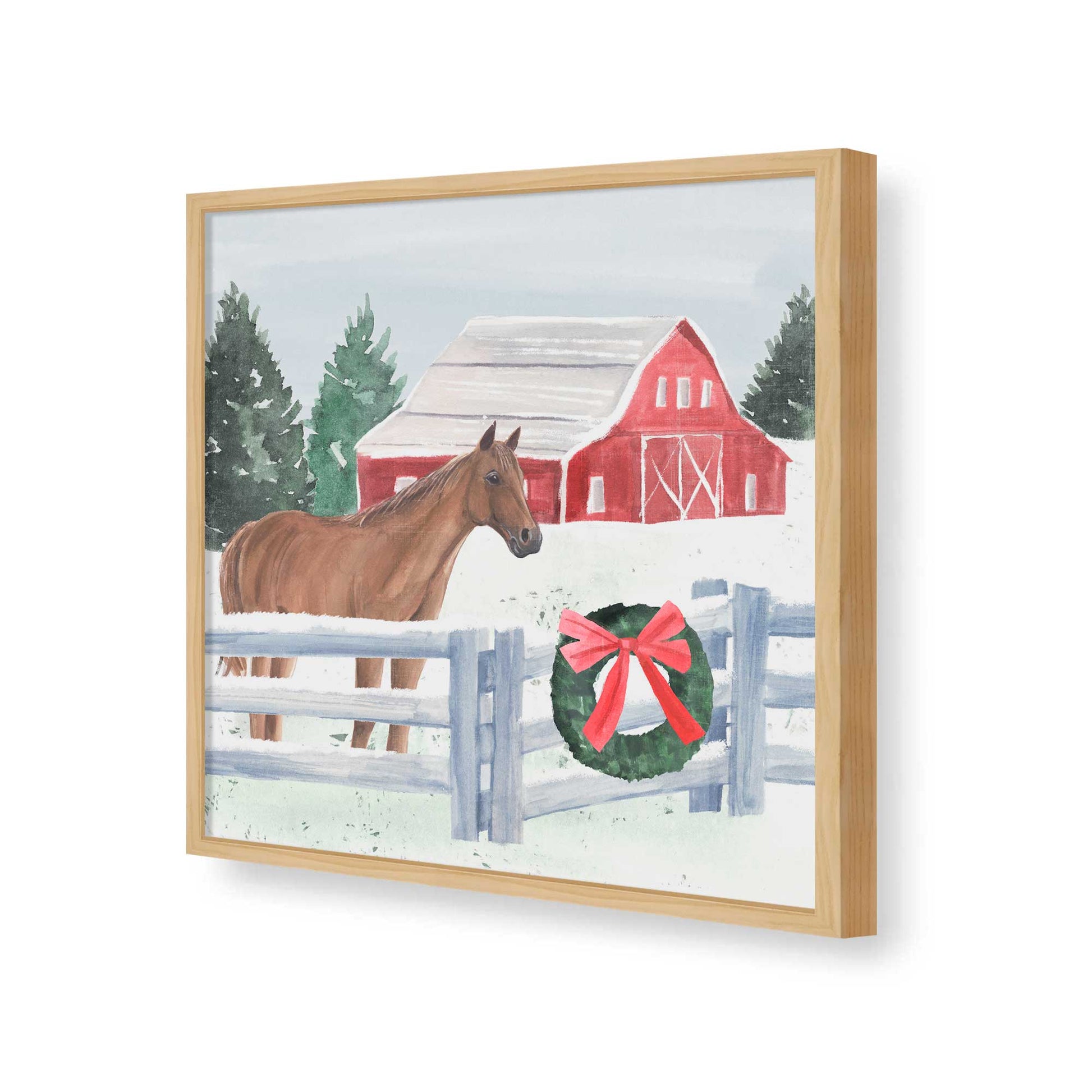 [Color:Espresso], Picture of art in a Espresso frame of the corner