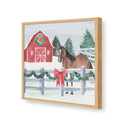 [Color:Espresso], Picture of art in a Espresso frame of the corner