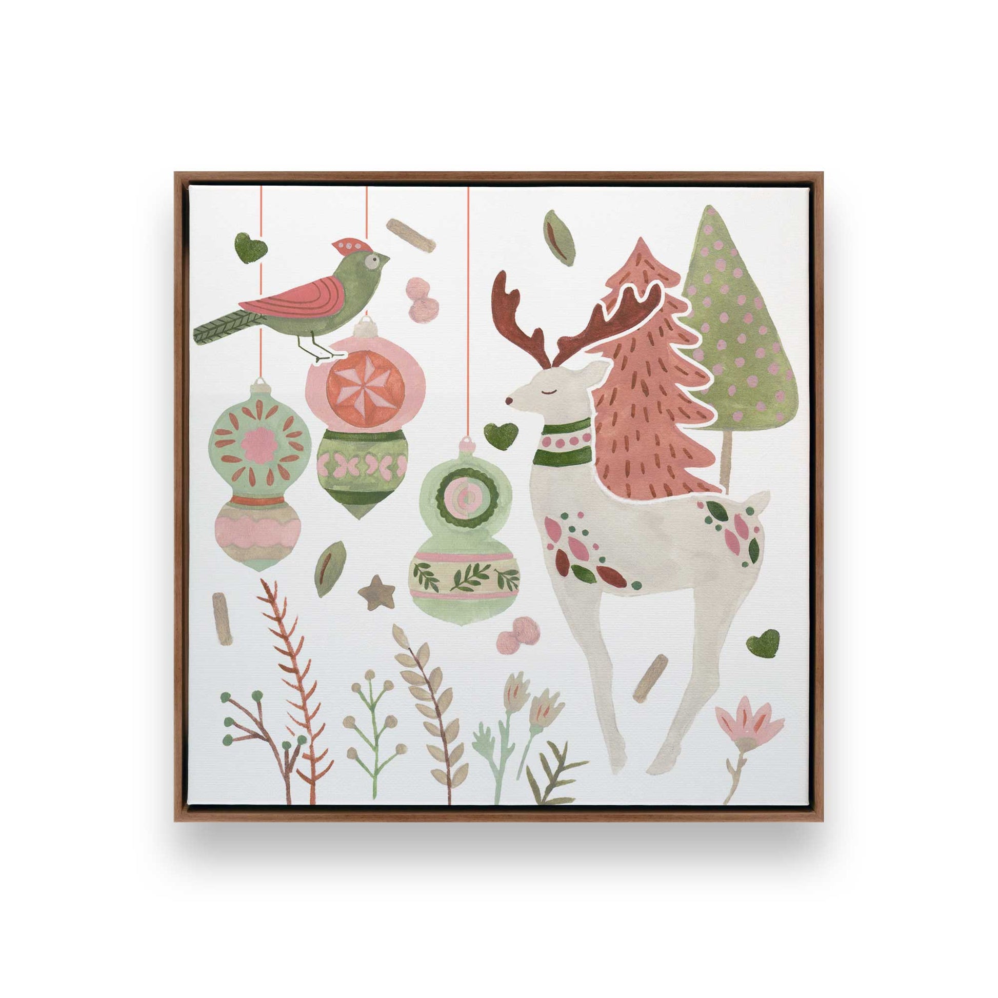 [Color:Walnut], Picture of art in a Walnut frame