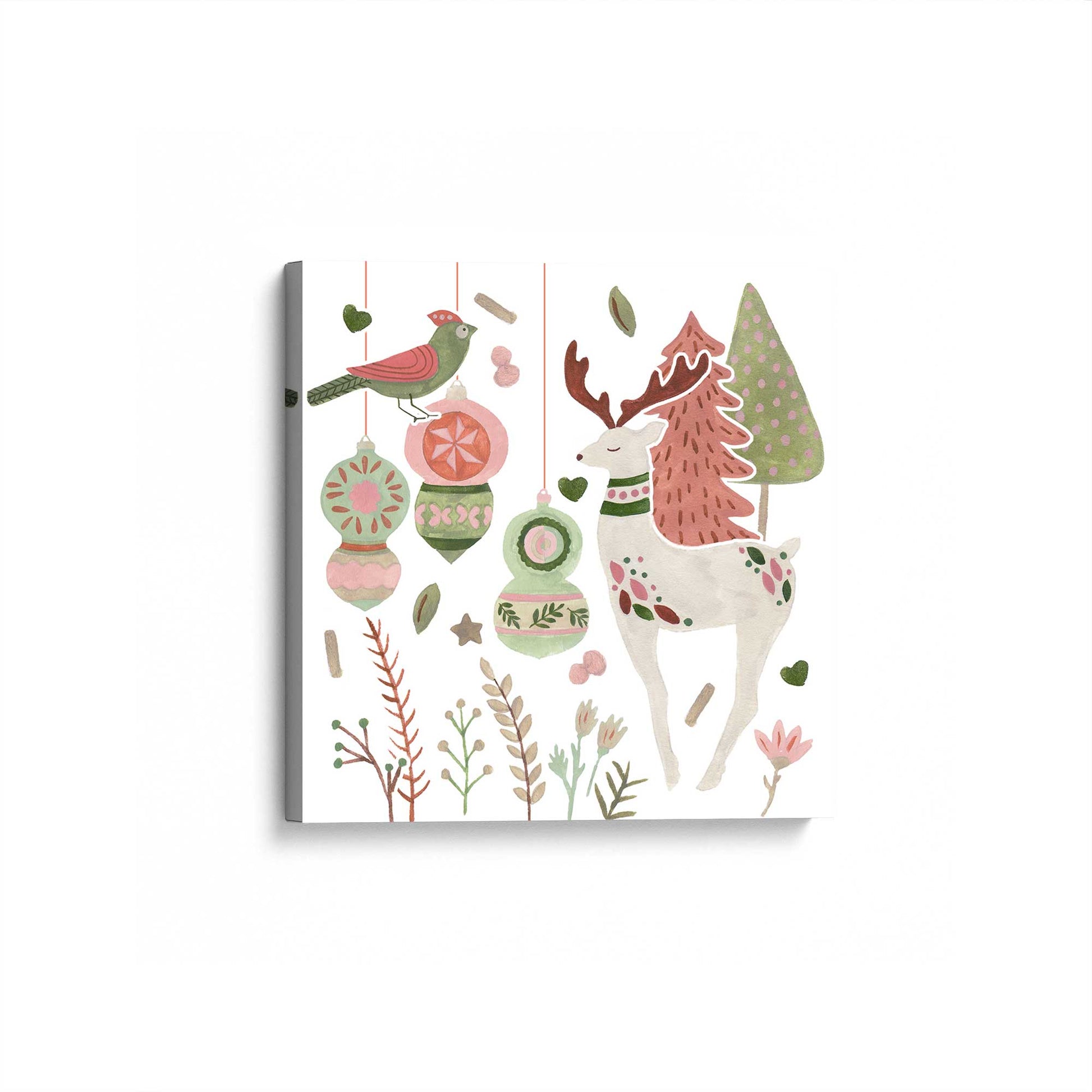 [Color:Stretched Canvas], Picture of art at an angle