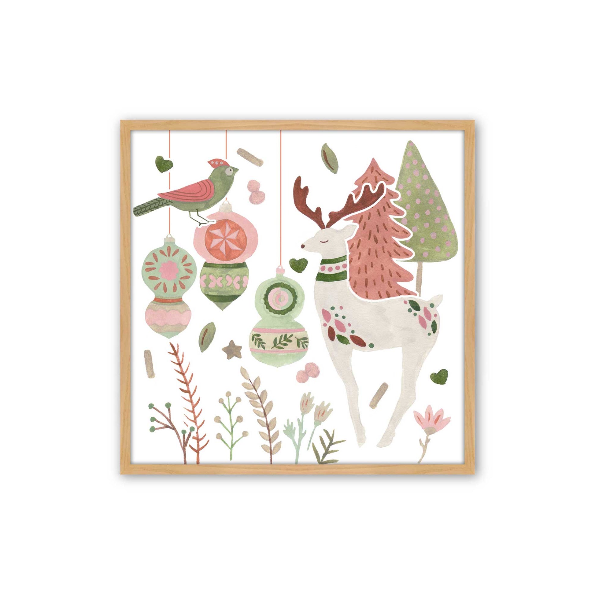 [Color:Espresso], Picture of art in a Espresso frame