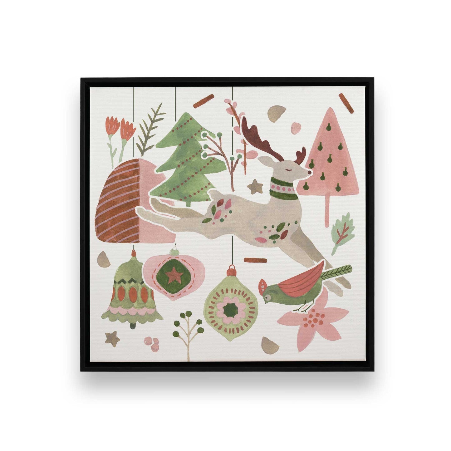 [Color:Satin Black], Picture of art in a Satin Black frame