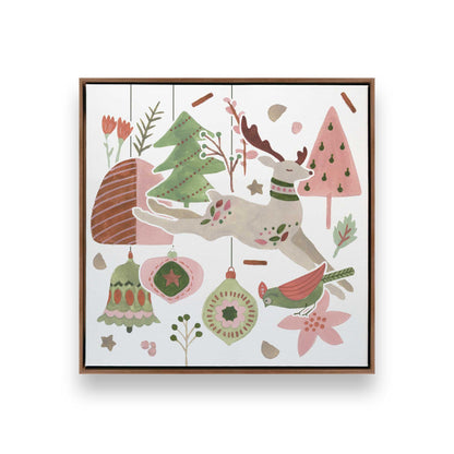 [Color:Walnut], Picture of art in a Walnut frame