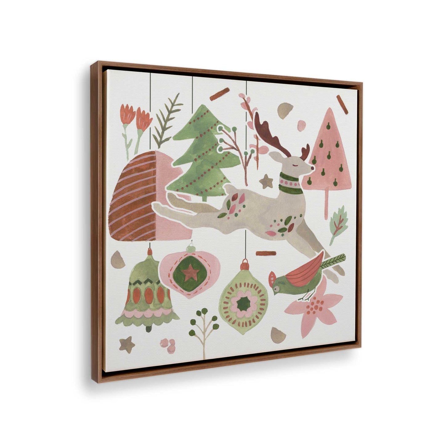 [Color:Walnut], Picture of the corner of the art