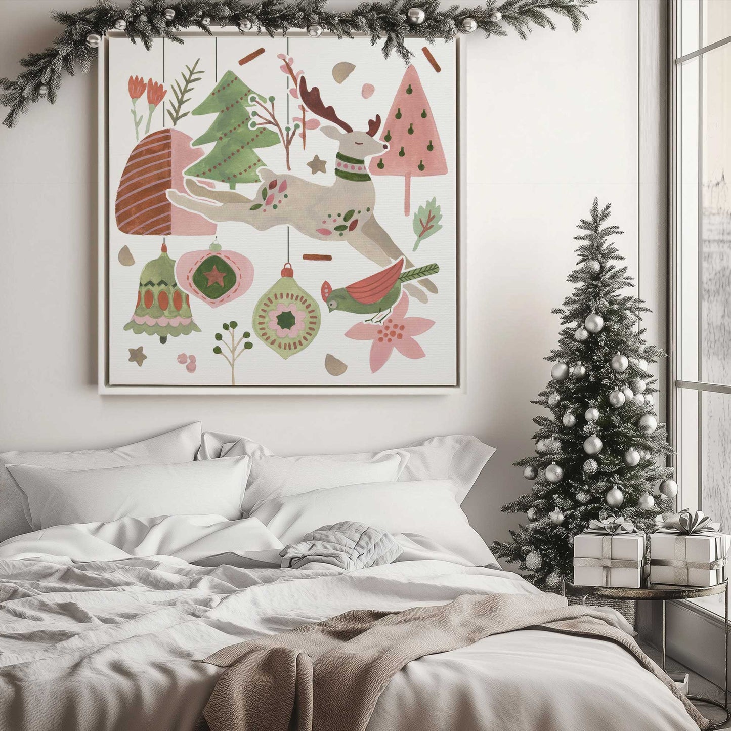 Picture of art in a room