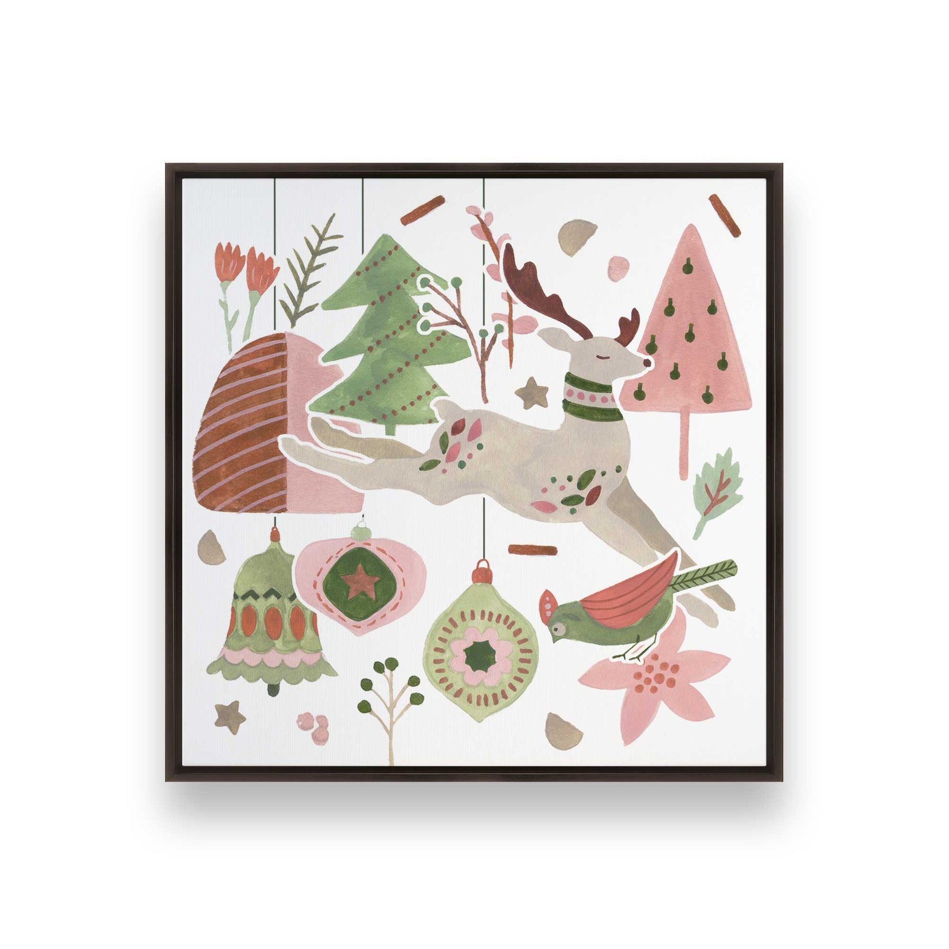 [Color:Espresso], Picture of art in a Espresso frame