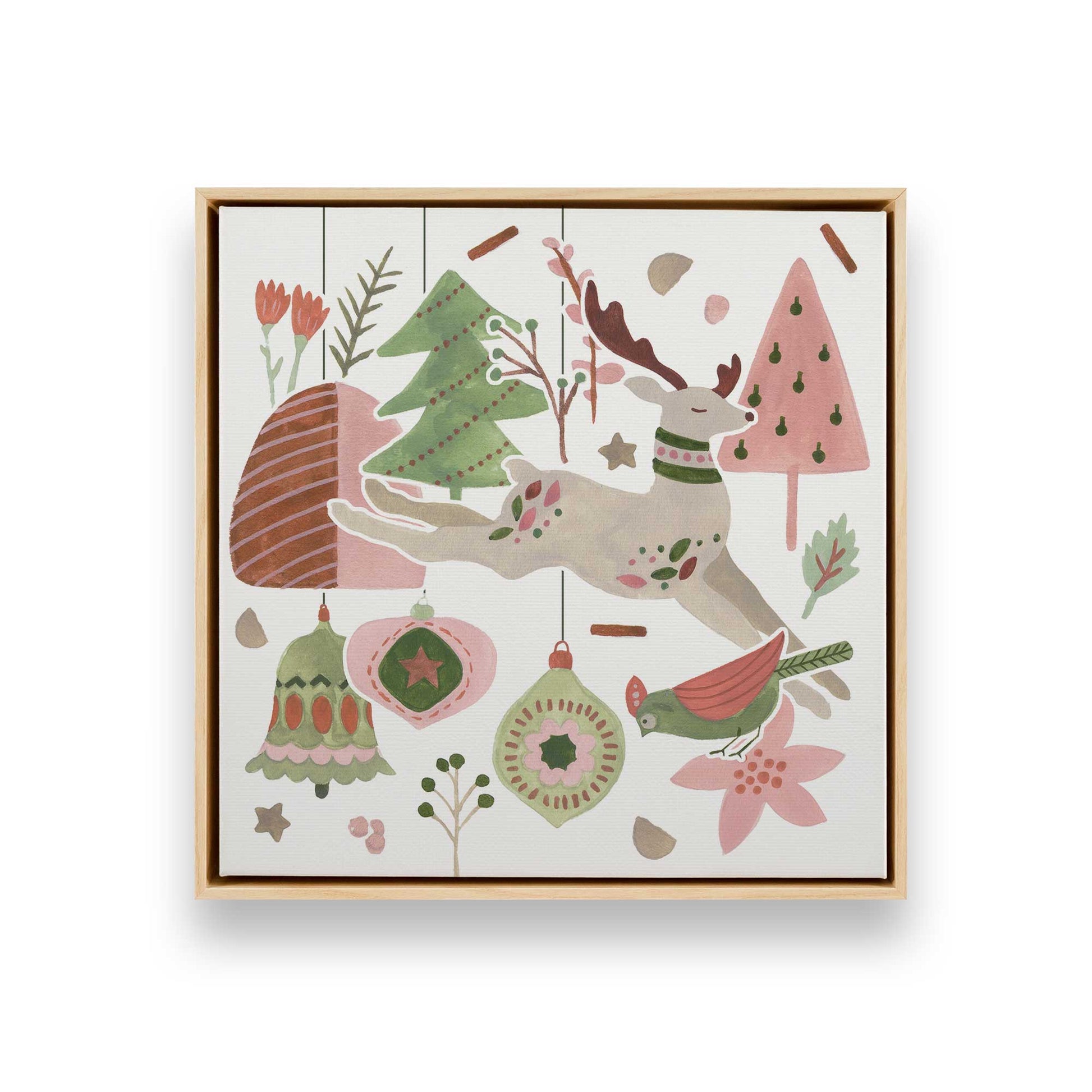 [Color:American Maple], Picture of art in a American Maple frame