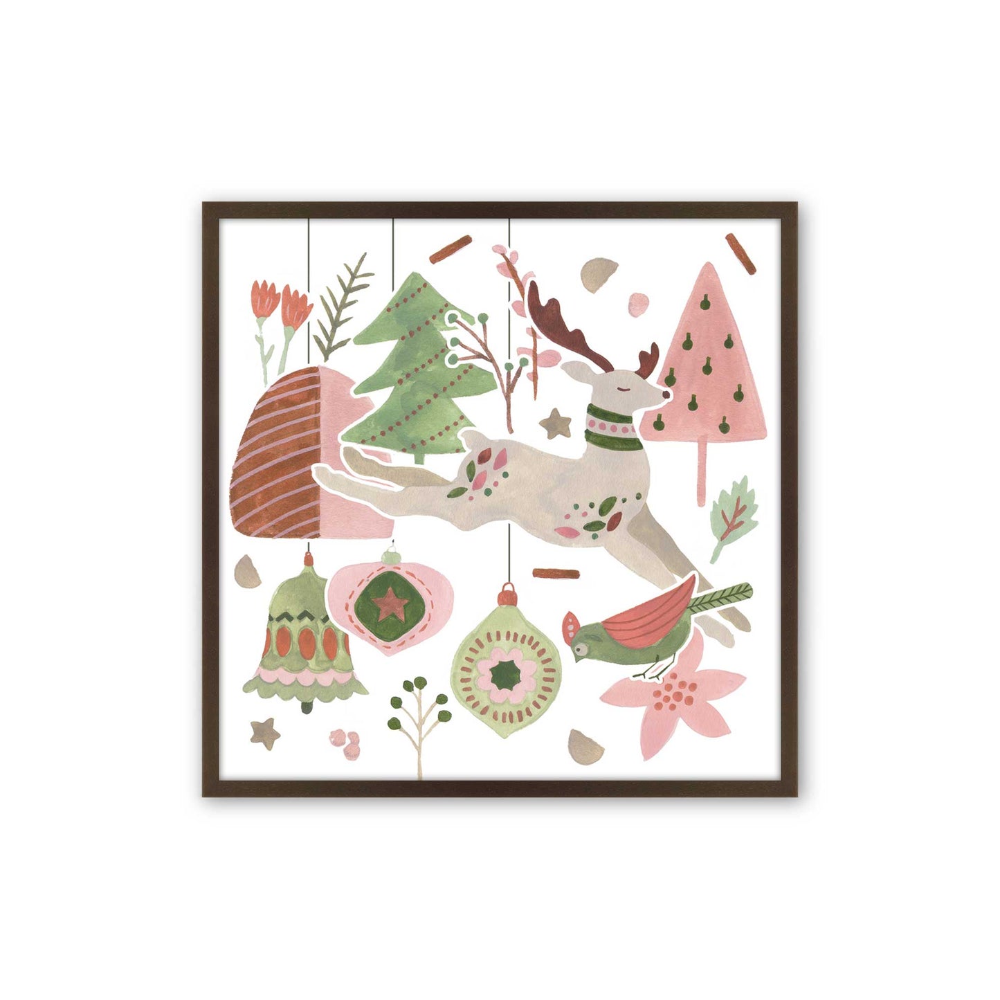 [Color:Belvinder Brown], Picture of art in a Belvinder Brown frame