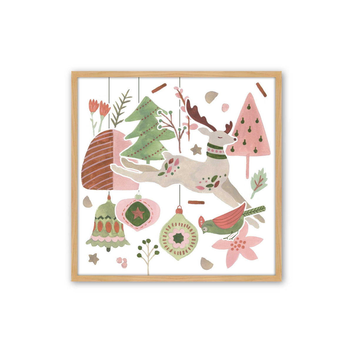 [Color:American Maple], Picture of art in a American Maple frame