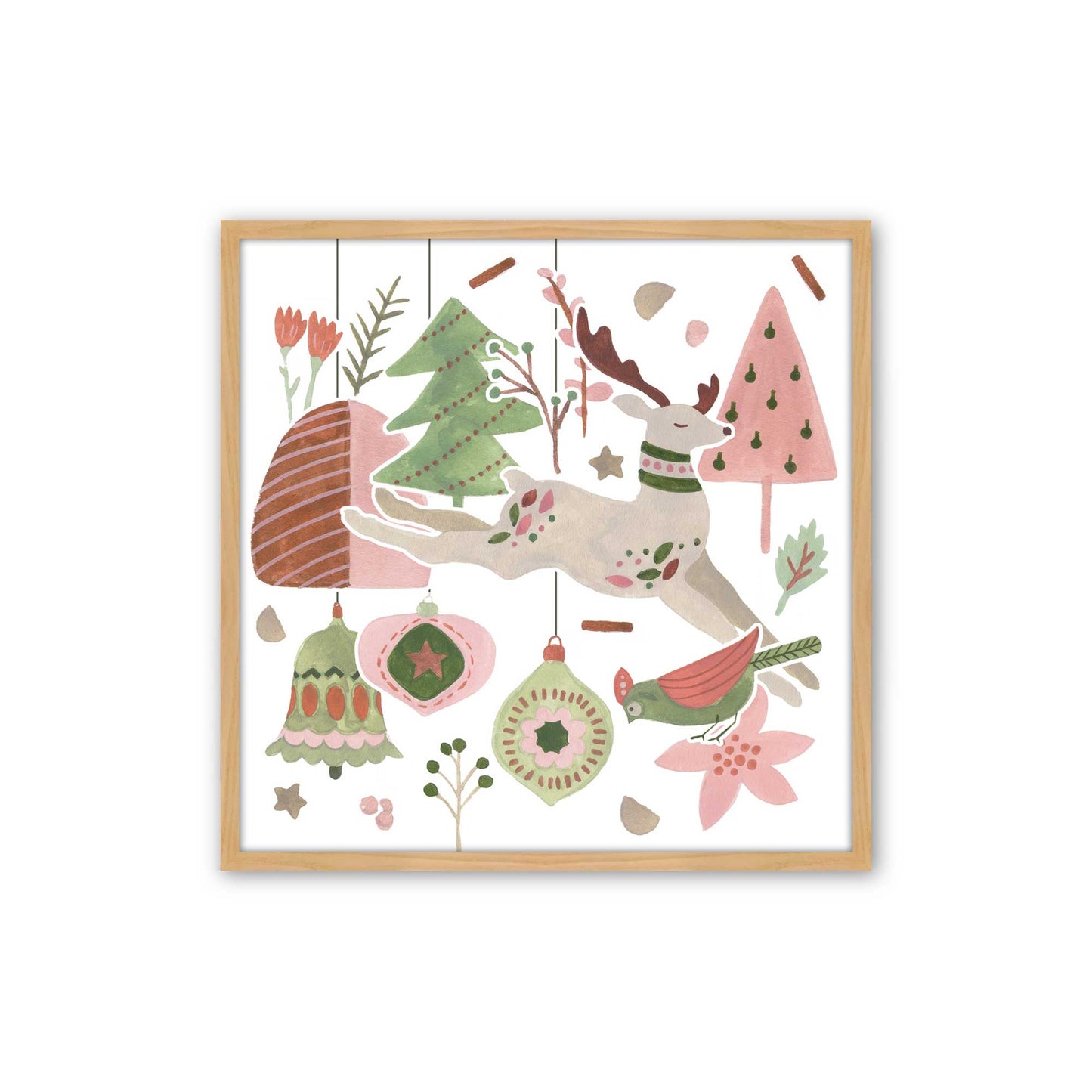 [Color:American Maple], Picture of art in a American Maple frame