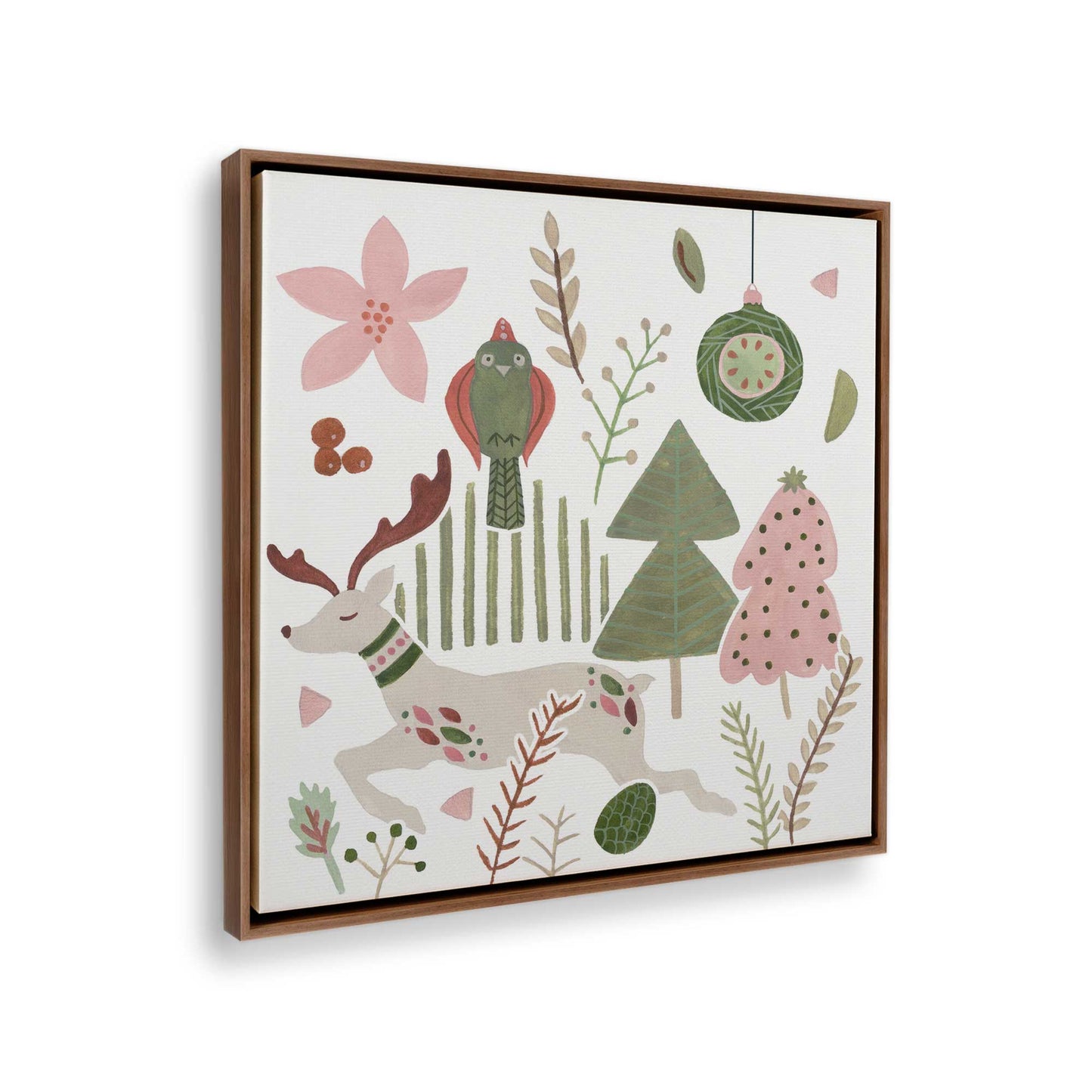 [Color:Walnut], Picture of the corner of the art