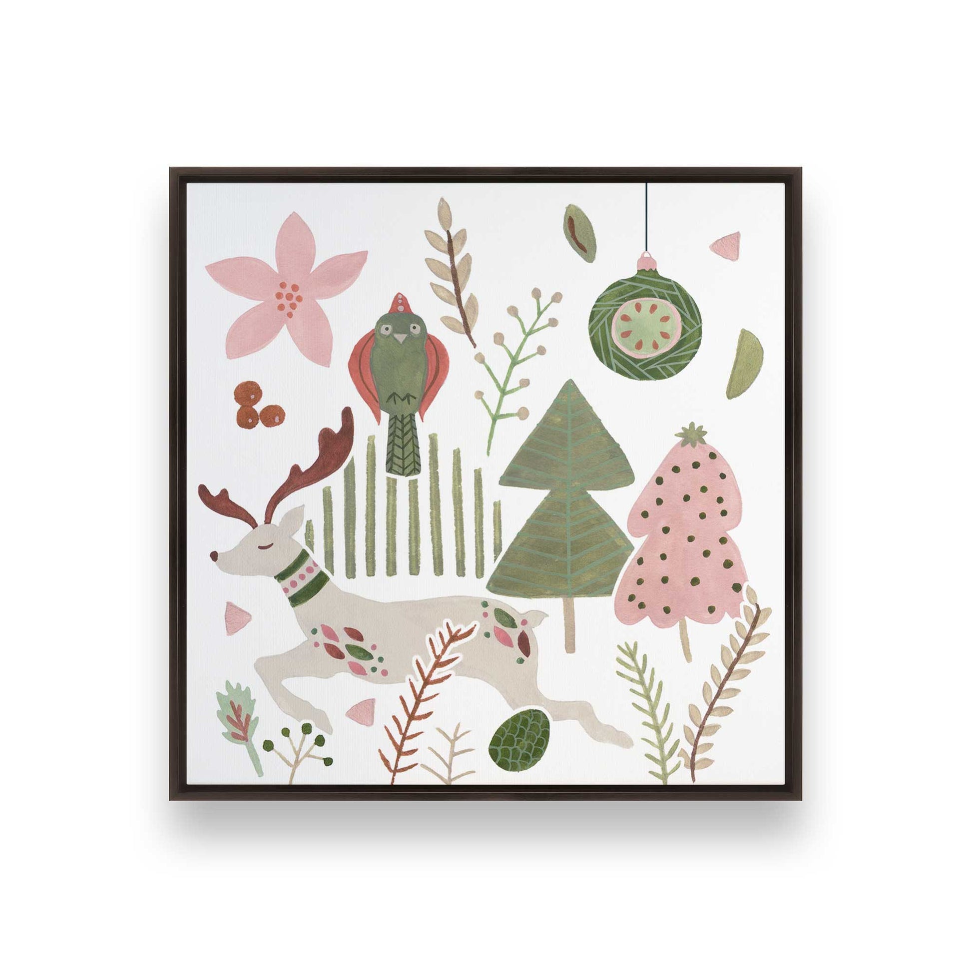 [Color:Espresso], Picture of art in a Espresso frame