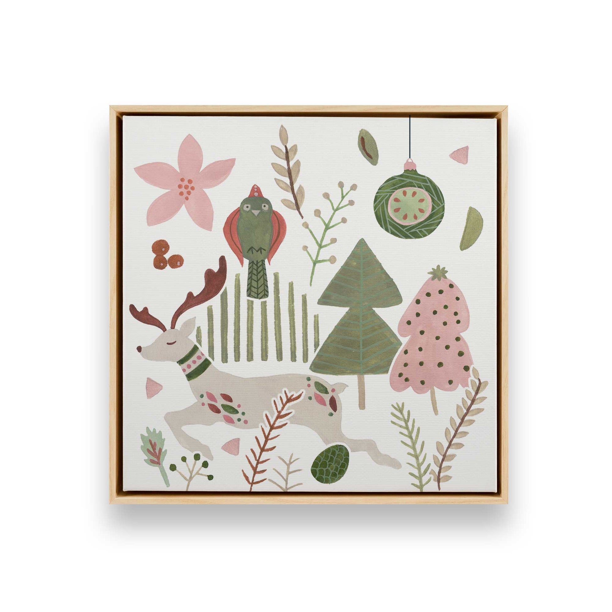 [Color:American Maple], Picture of art in a American Maple frame