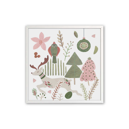 Merry Forest Friends, Set of 3 Paper Prints