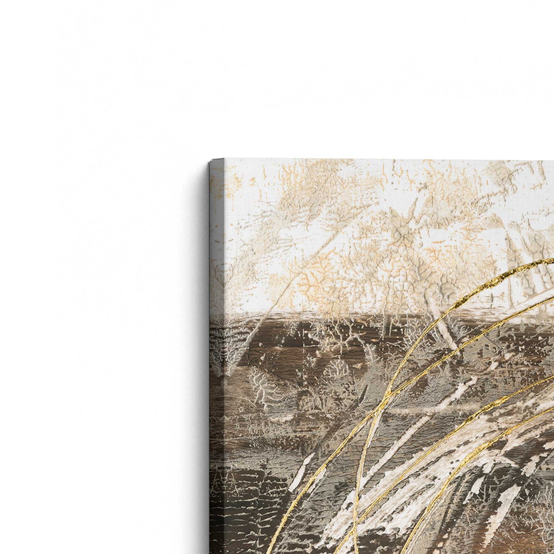 [Color:Stretched Canvas], Picture of the corner of the art