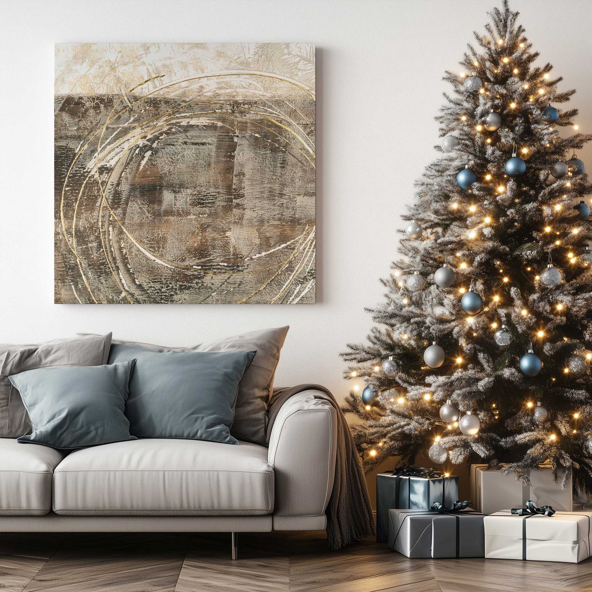 Picture of art in a room