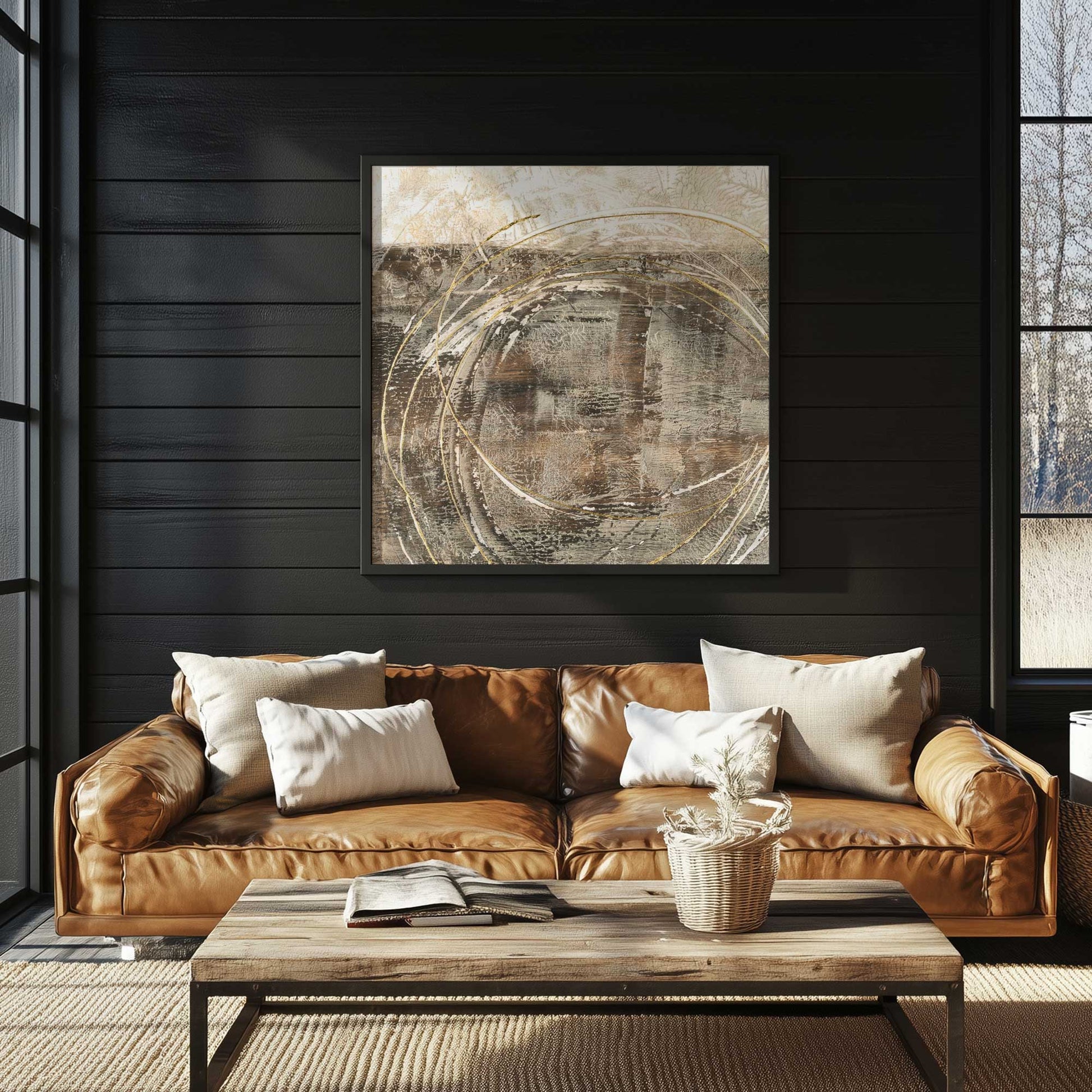 Picture of art in a room