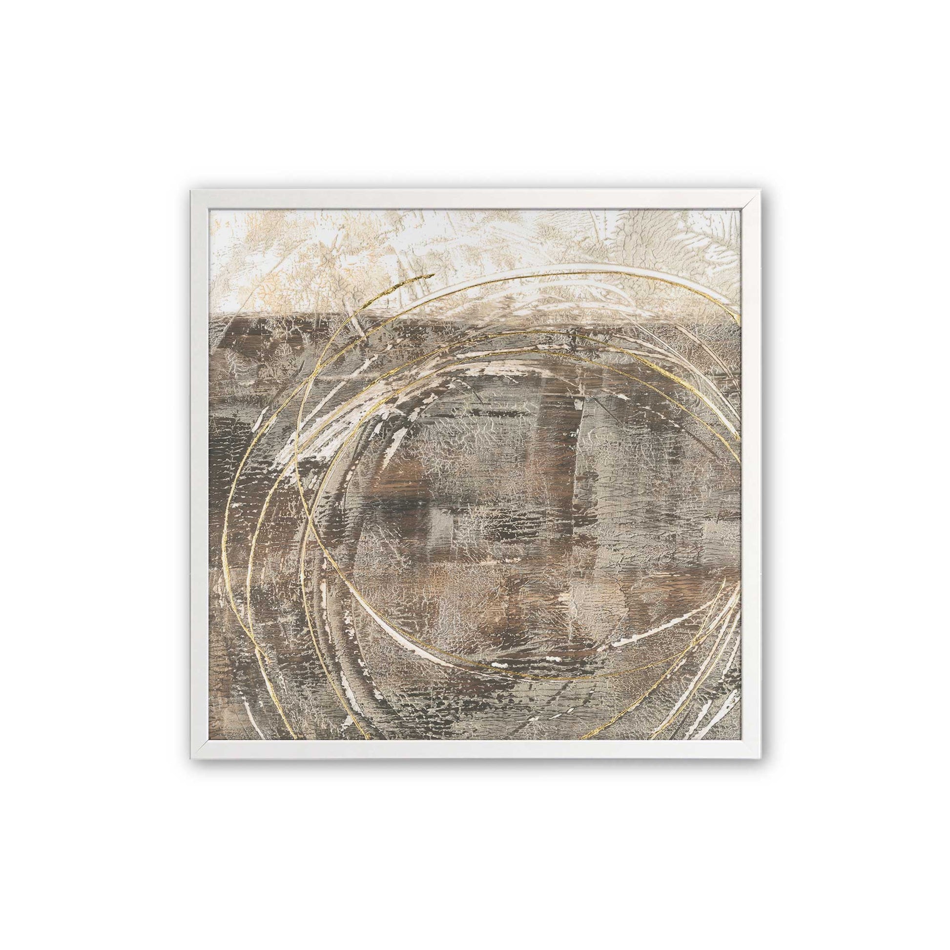 [Color:Opaque White], Picture of art in an Opaque White frame