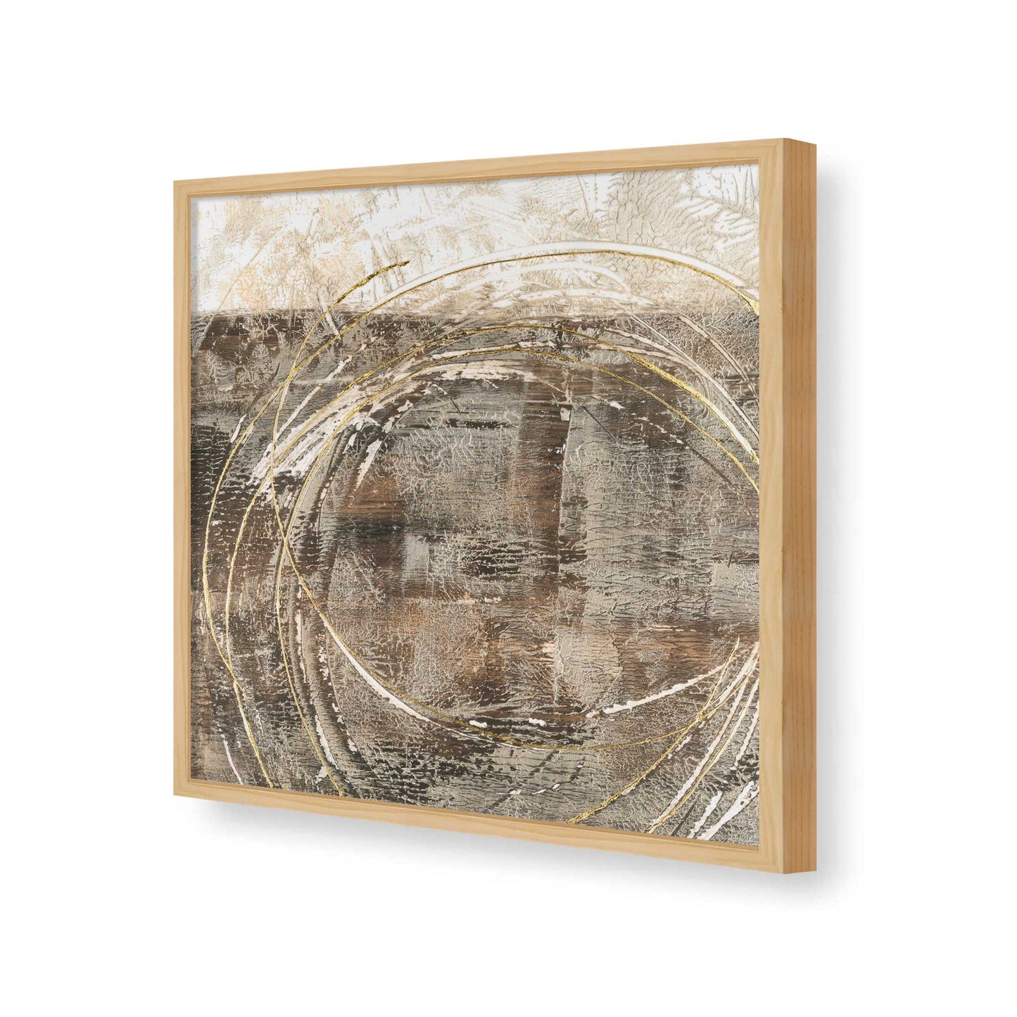 [Color:Espresso], Picture of art in a Espresso frame of the corner