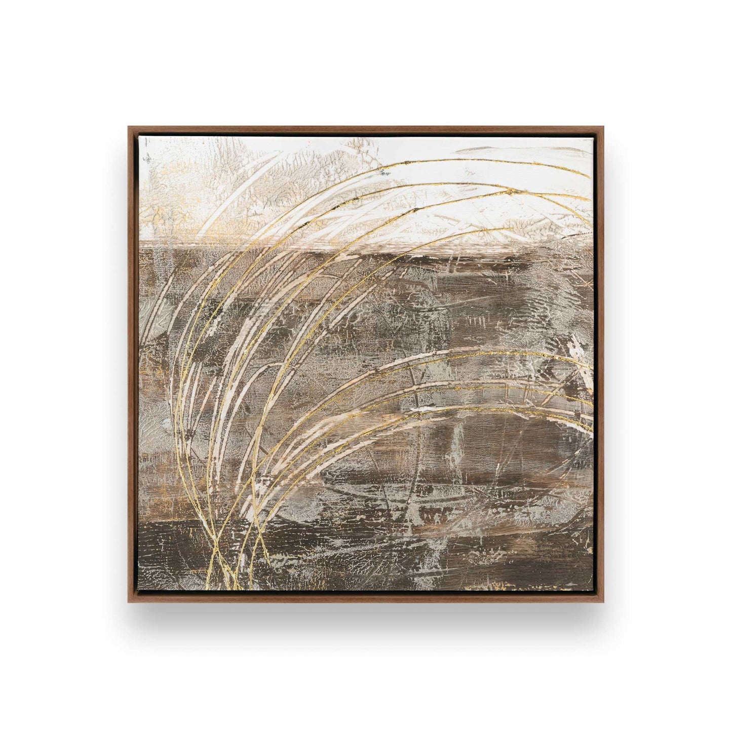 [Color:Walnut], Picture of art in a Walnut frame