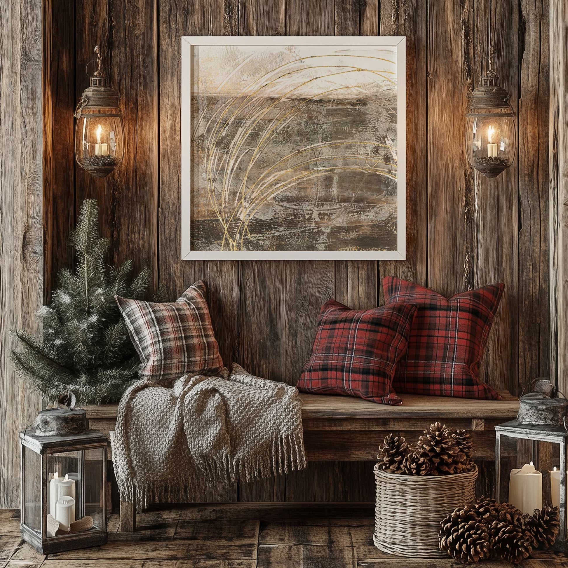 [LIFESTYLE],[SPECIAL],  Picture of art in a roo