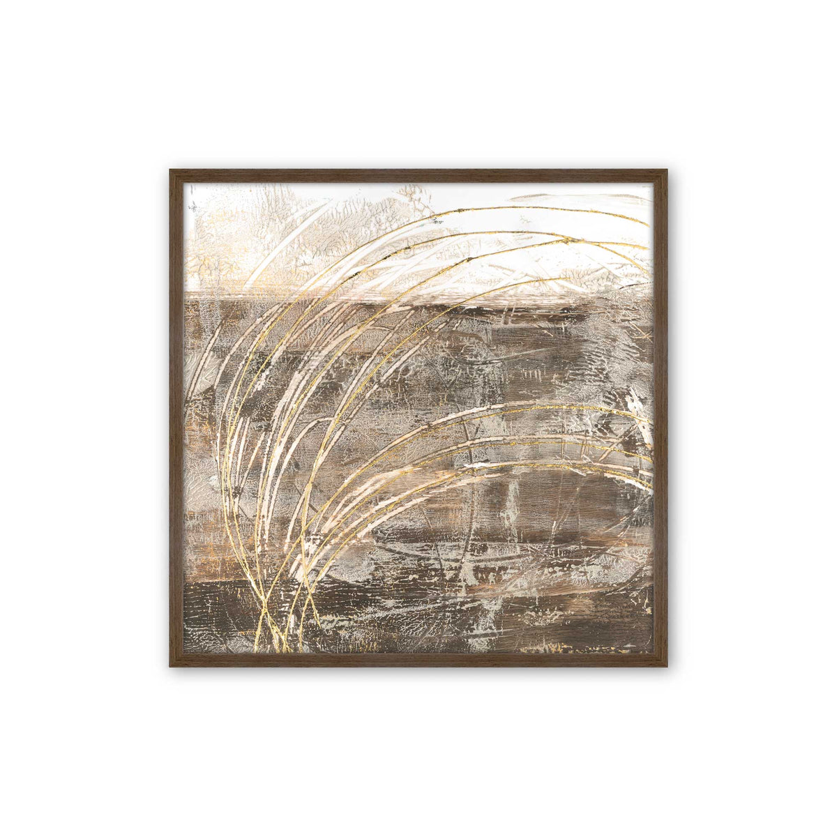 [Color:Walnut], Picture of art in a Walnut frame
