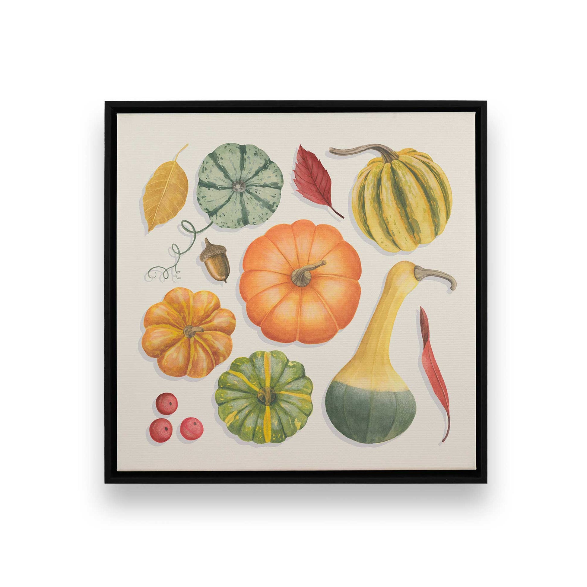 [Color:Satin Black], Picture of art in a Satin Black frame