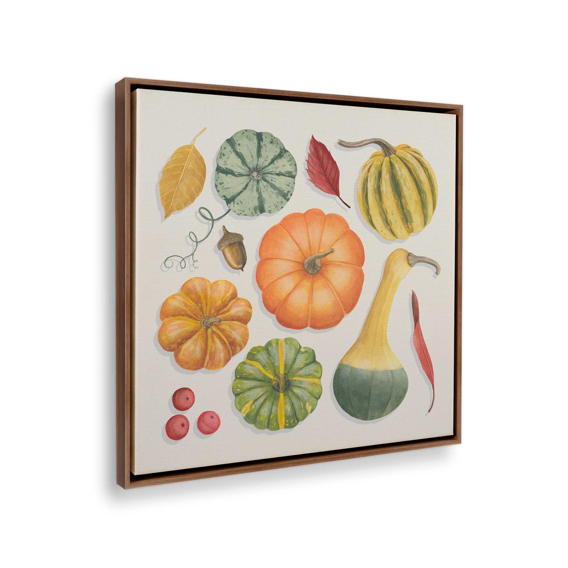 [Color:Walnut], Picture of the corner of the art