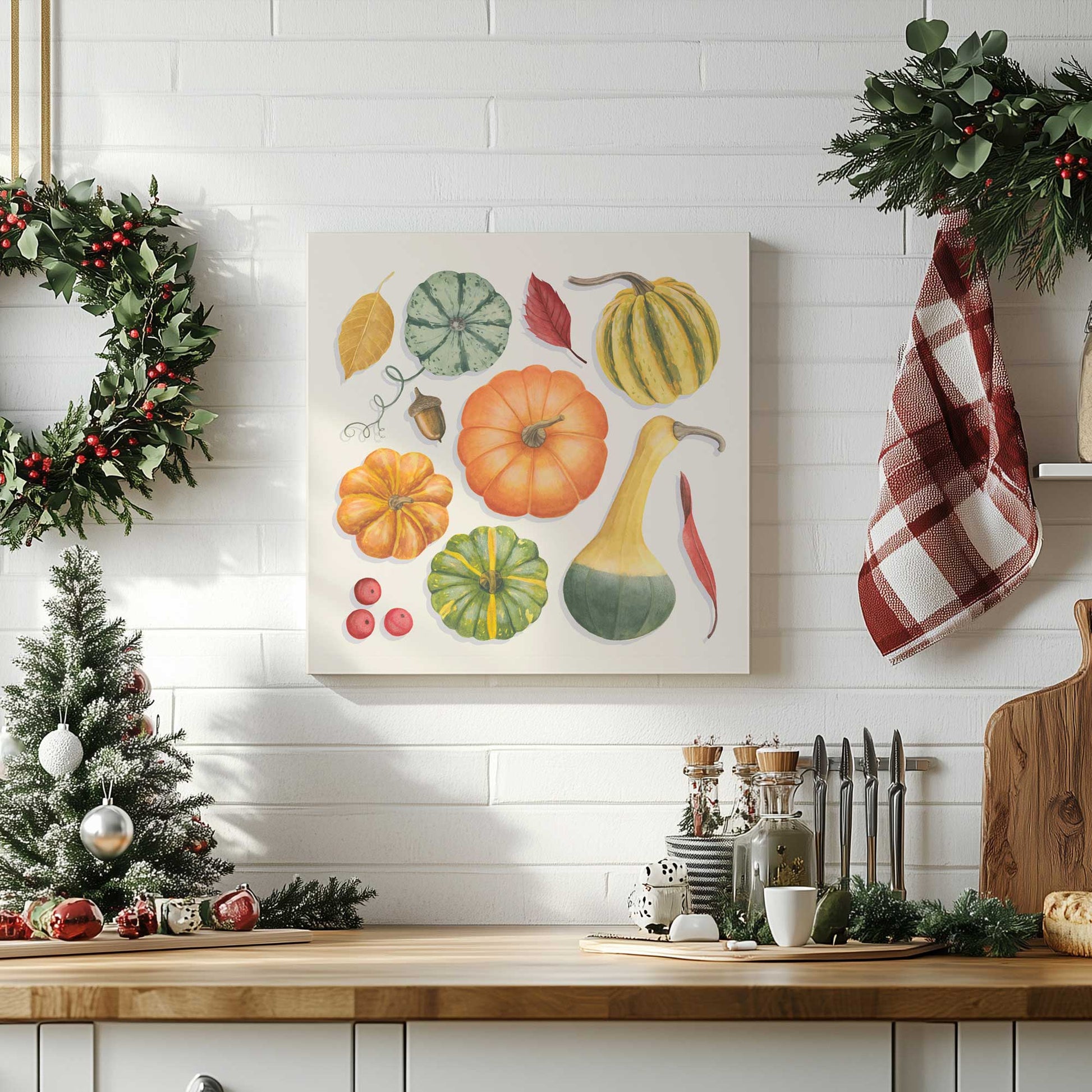 Picture of art in a room