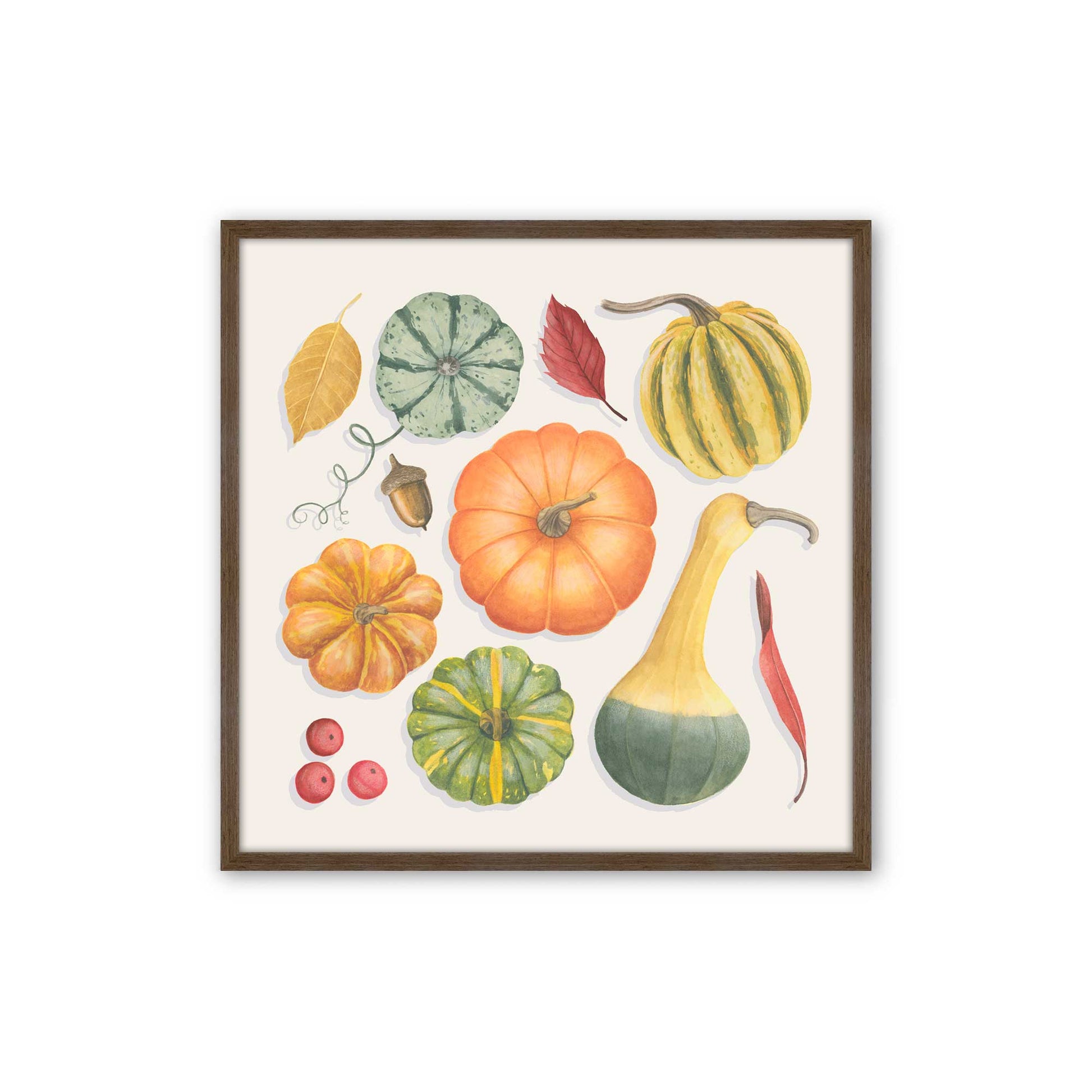 [Color:Walnut], Picture of art in a Walnut frame