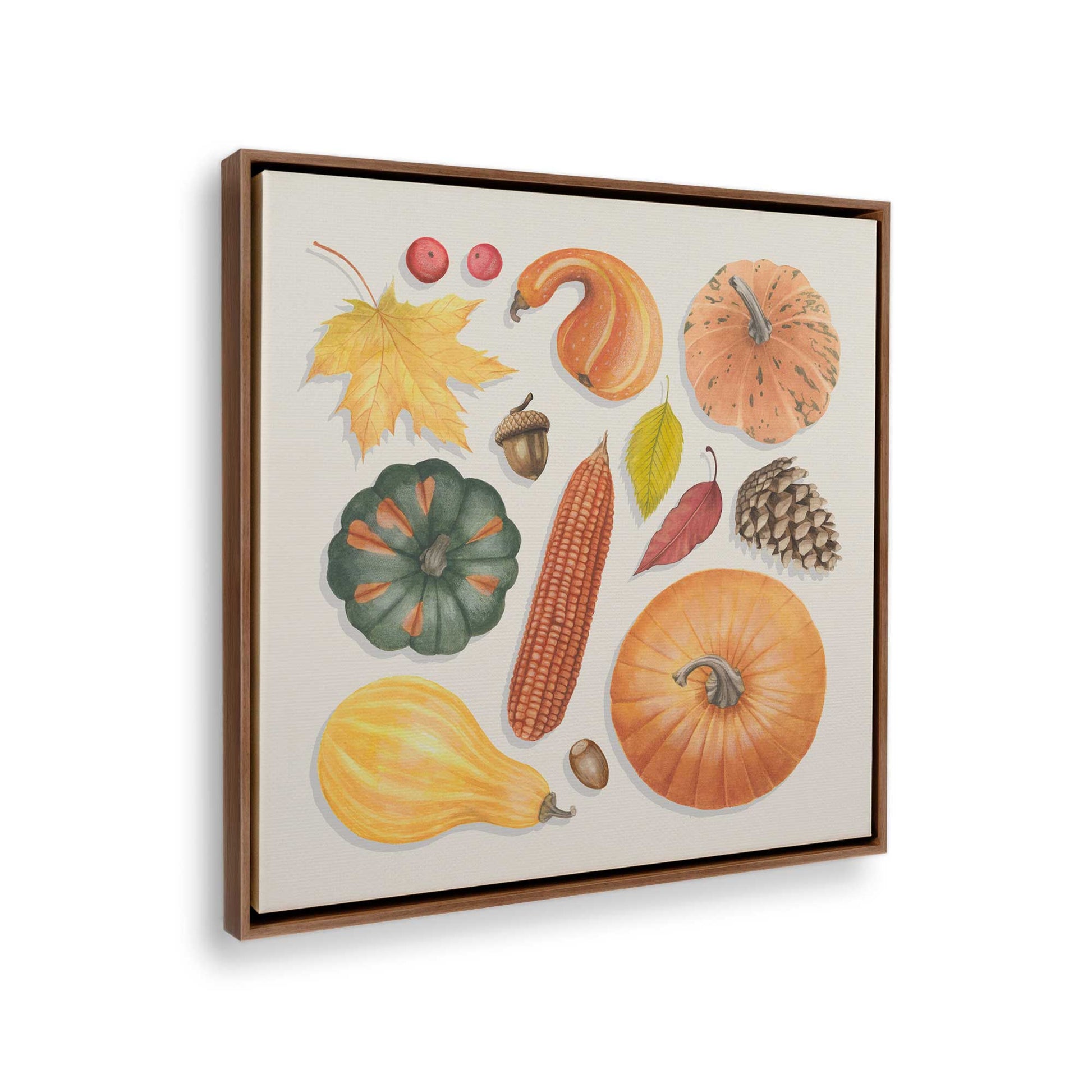 [Color:Walnut], Picture of the corner of the art