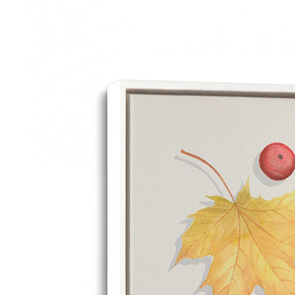 [Color:Opaque White], Picture of art in a White frame at an angle