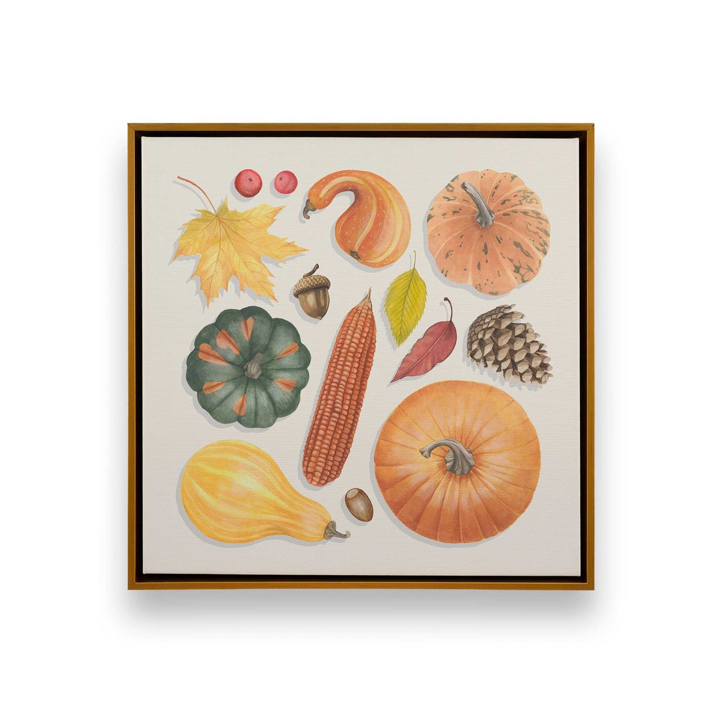 [Color:Polished Gold], Picture of art in a Polished Gold frame