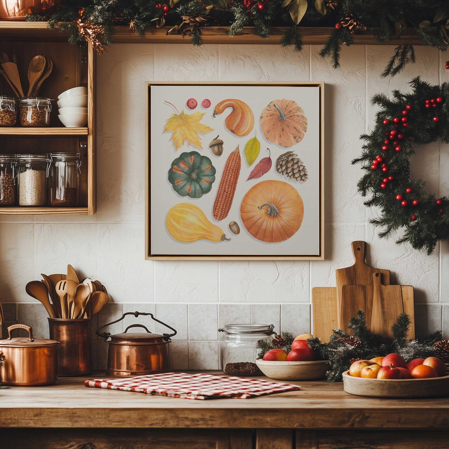 Picture of art in a room