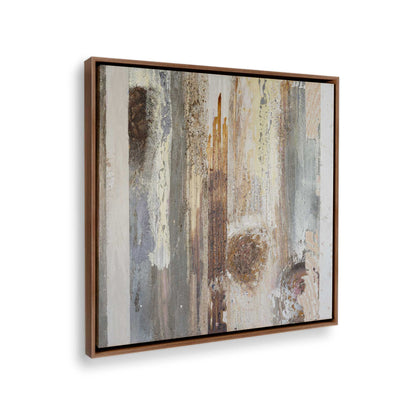 [Color:Walnut], Picture of the corner of the art