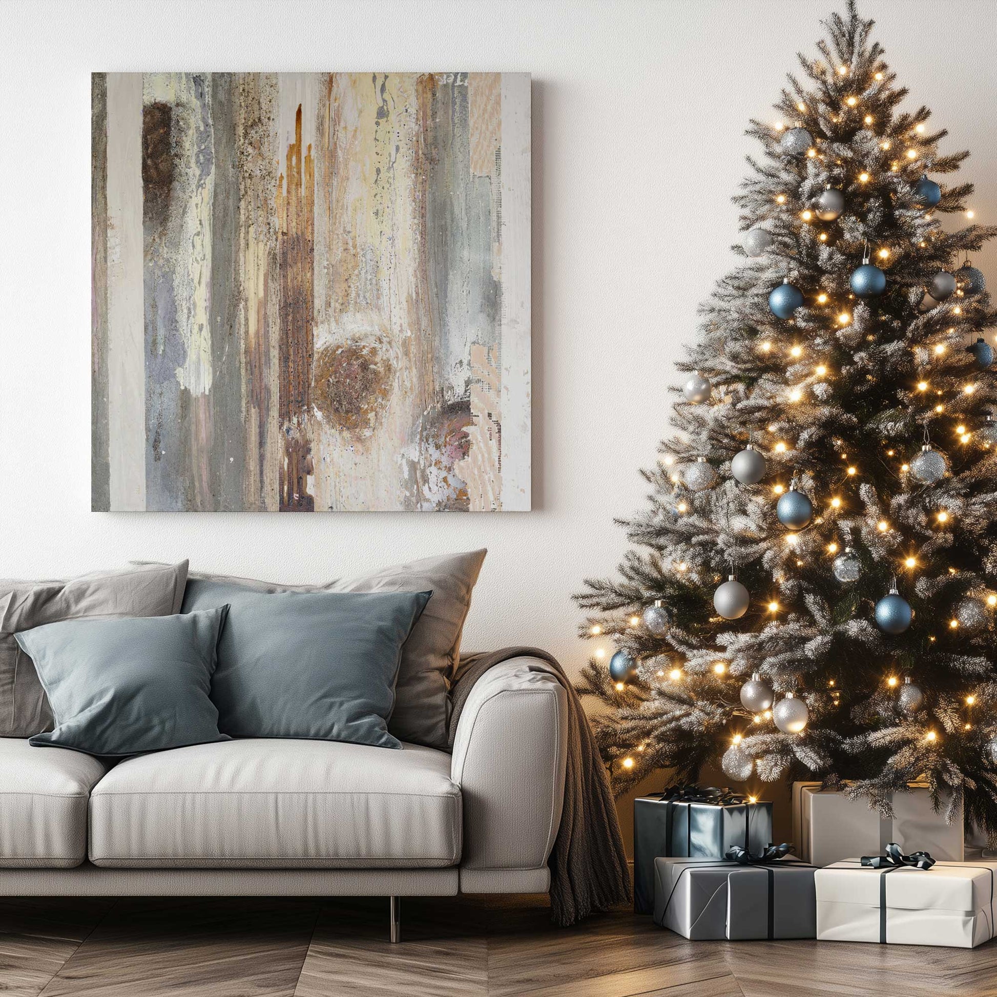 Picture of art in a room