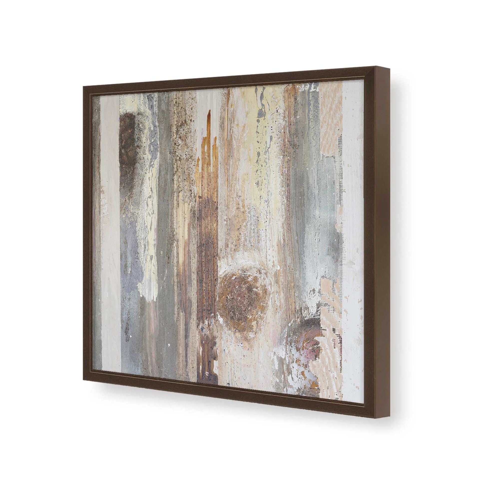 [Color:Espresso], Picture of art in a Espresso frame of the corner