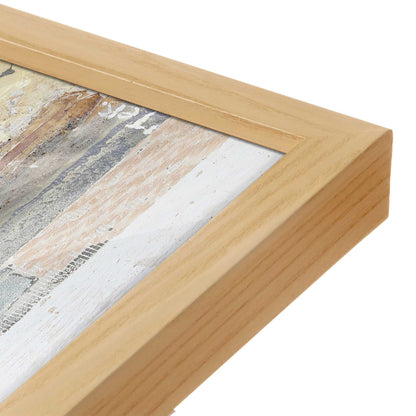 [Color:Espresso], Picture of art in a Espresso frame at an angle