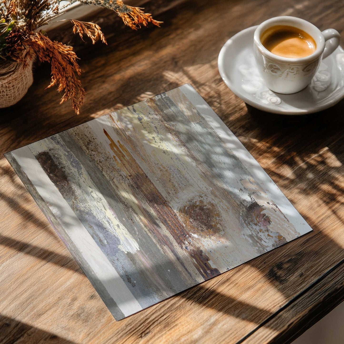 [Color:Rolled Print], Picture of close up of art