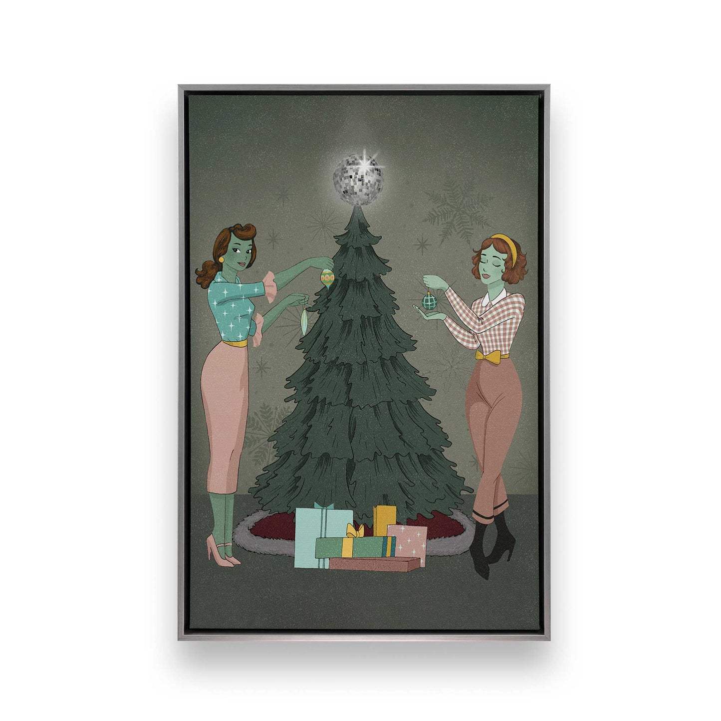 [Color:Polished Chrome], Picture of art in a Polished Chrome frame