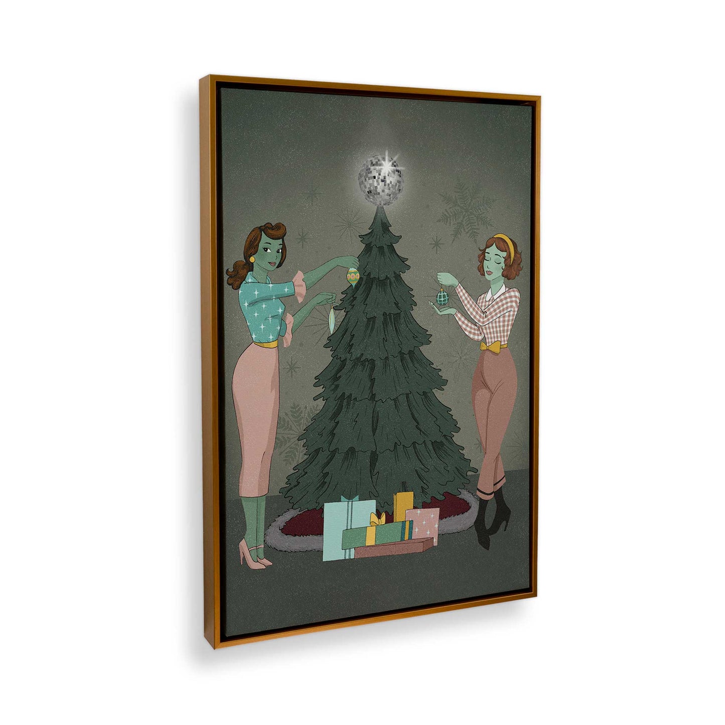 [Color:Polished Gold], Picture of the corner of the art