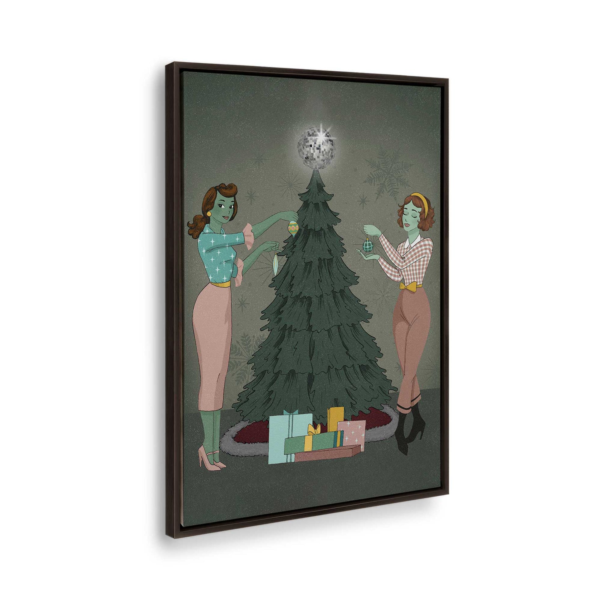 [Color:Espresso], Picture of the corner of the art