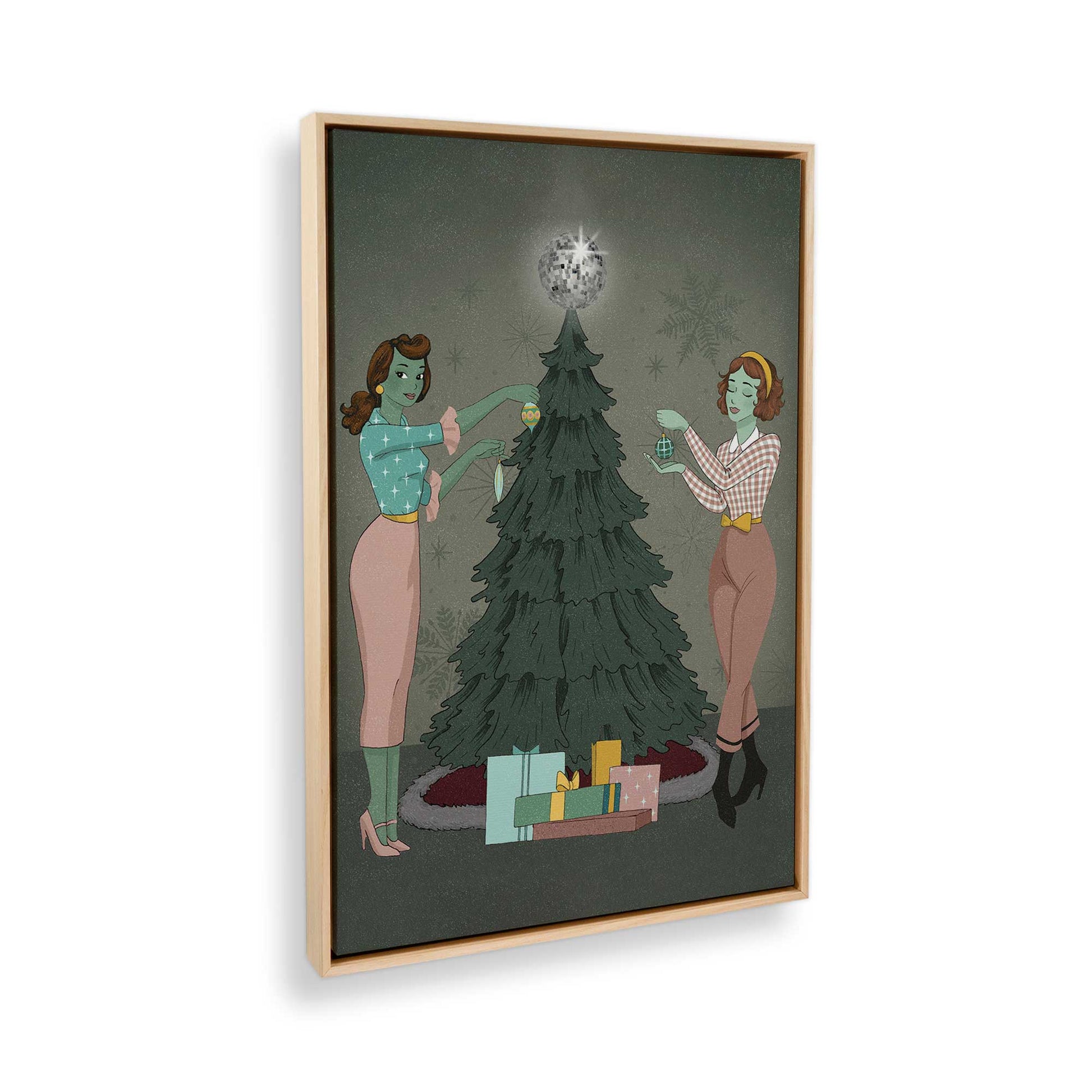 [Color:American Maple], Picture of the corner of the art