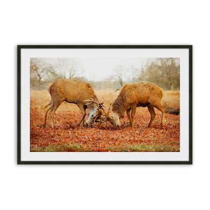 [Color:Satin Black], Picture of art in a Satin Black frame