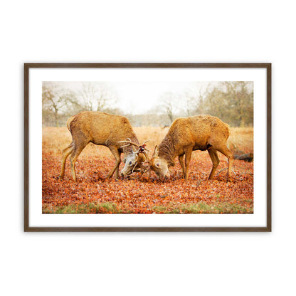 [Color:Walnut], Picture of art in a Walnut frame