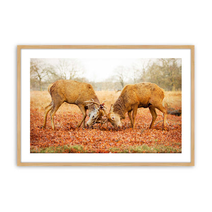 [Color:American Maple], Picture of art in a American Maple frame